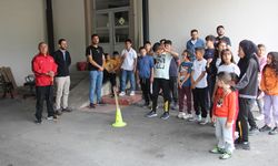 Konya'da öğrencilere okçuluk eğitimi verildi