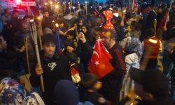 Konya'da gençlik yürüyüşü düzenlendi