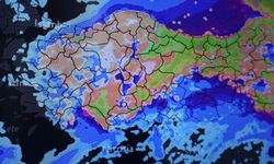 Konya bölgesi için dolu ve sağanak uyarısı