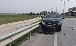 Beyşehir'de otomobiller çarpıştı: 2 yaralı