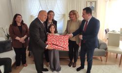 Şehit kızına doğum günü sürprizi
