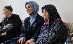 Konyalı Bakan, 70 yıldır evli olan çifti ziyaret etti