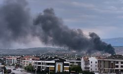 Selçuklu’da yükselen dumanlar korkuttu