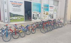 Atıl durumdaki bisikletler  çocuklara umut oluyor