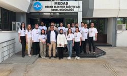 MEDAŞ stajlarını yapan genç yeteneklerle buluştu