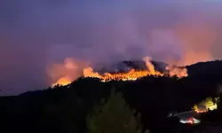 Sıçrayan orman yangını nedeniyle 7 köy yeri boşaltıldı