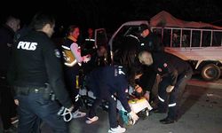 Araçta sıkışan sürücü bulunduğu yerden çıkarıldı