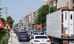 Bayram tatili dönüşünde Konya'da yoğunluk yaşanıyor
