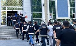 Yağma, tefecilik ve dolandırıcılık iddiasıyla 9 zanlı yakalandı