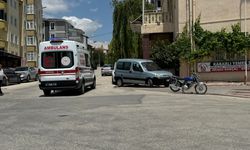 Trafik karmaşasında çıkan kazada 1 yaralı