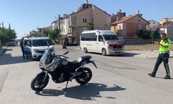 YKS sınavına giderken kazada yaralandı