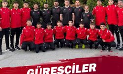 Genç güreşçiler Avrupa sahnesine çıkıyor