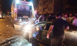 Alkollü sürücü kazaya sebep oldu