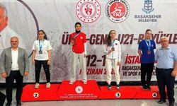 Karateci Hümeyra şampiyon oldu