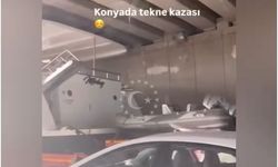 Denizi olmayan Konya'da tekne kazası