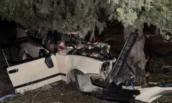Şarampole devrilen otomobilin sürücüsü öldü