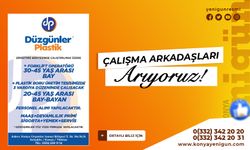DÜZGÜNLER PLASTİK İŞ İLANI
