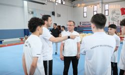 Karatay Belediyespor’dan Cimnastik Sporcularına moral ziyareti