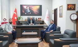 Peksemerci ve Binici’den Öztürk’e ziyaret
