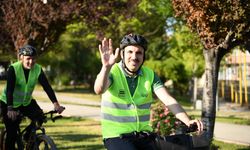 Başkan Altay, Dünya Bisiklet Günü'nde pedal çevirdi