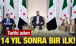 Suriye'den tarihi adım! 14 yıl sonra bir ilk