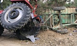Traktör ile römork arasına sıkışan lise öğrencisi öldü