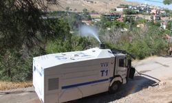 Konya Emniyeti'nden Tavusbaba'daki yangına destek