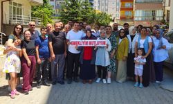 Emekli olan öğretmene veda programı yapıldı