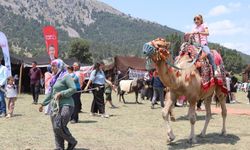 Konya'nın gölüyle ünlü ilçesinde yörük şöleni