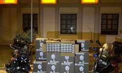 500 paket bandrolsüz sigara ele geçirildi