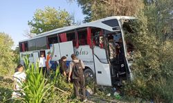 Konya'da yolcu otobüsü şarampole uçtu: 7 kişi yaralı