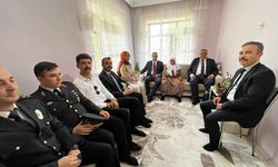 15 Temmuz gazisi Albay Aziz Yılmaz'ın ailesine ziyaret