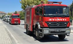 Konya’dan İzmir’e orman yangını mücadelesine destek