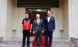 Vali Akın'dan Konya Şeker Fabrikasına ziyaret
