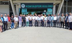 Konya Eşrafı’ndan Başkan Ömer Atiker'e ziyaret