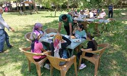 Başkan Sefer'den Kur'an Kursu öğrencilerine sürpriz