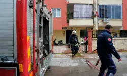 Apartman dairesinde çıkan yangın söndürüldü