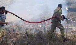 Ormanlık alana sıçrayan yangın söndürüldü