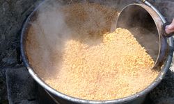 Konya'da hasat bitmeden bulgur kaynadı