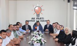Obruklarıyla dikkat çeken ilçeye AK Parti heyetinden ziyaret