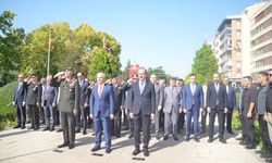 Konya'da Atatürk'ün ilk ziyaretine anlamlı tören