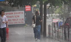 40 dereceyi bulan Konya'da yağmur sevinci!
