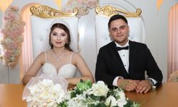 Polis memuru Dilan ile Giresunlu Emniyet Amiri Ömer dünyaevine girdi