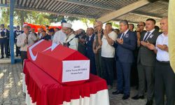 Şehit olan orman işçisi son yolculuğuna uğurlandı