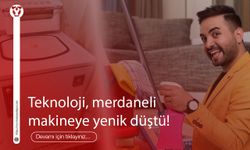 Teknoloji, merdaneli makineye yenik düştü!