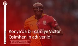 Konya'da bir camiye Victor Osimhen'in adı verildi!