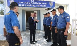 Konya İl Emniyet Müdürü ilçelerde denetime çıktı