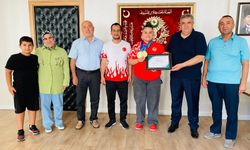 Avrupa şampiyonu  Yılmaz'dan büyük vefa