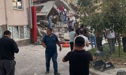 Balıkesir depremi sonrası 1 bina çöktü