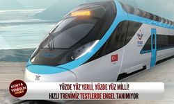 Yüzde yüz yerli, yüzde yüz milli! Hızlı trenimiz testlerde engel tanımıyor